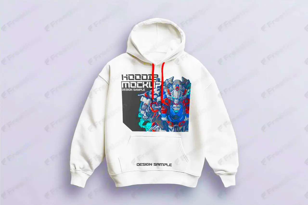 Free Hoodie Mockup PSD – Realistic Apparel Branding Template