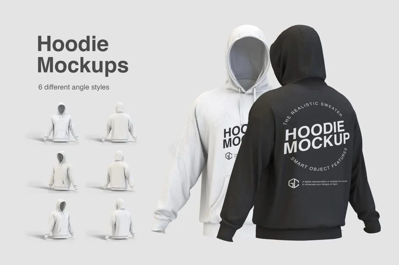 Hoodie Mockup Customizable Apparel Design