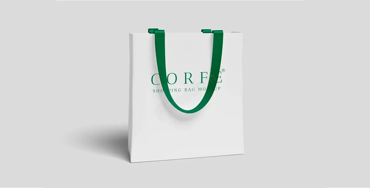 Free Shopping Bag PSD Mockup