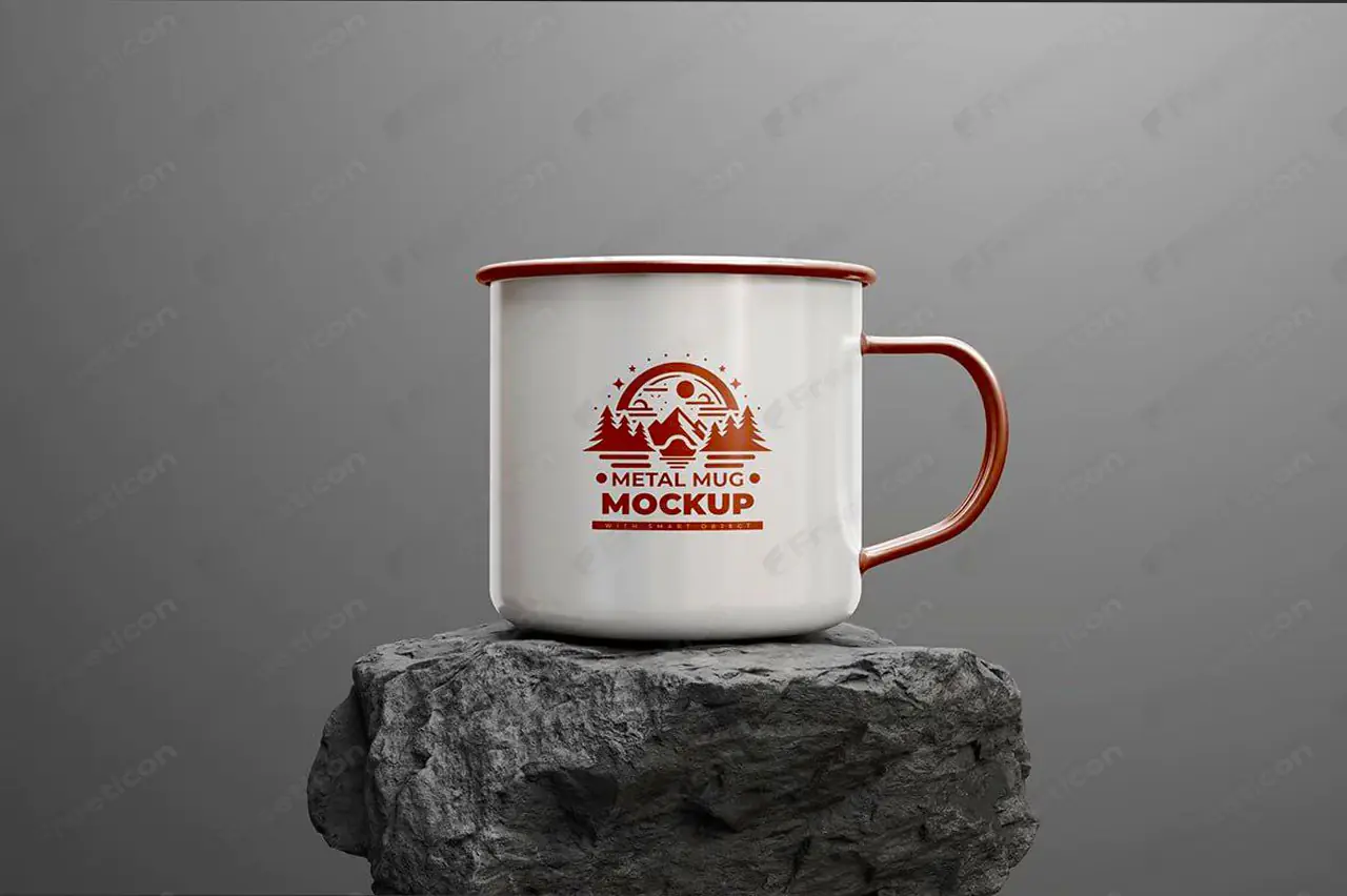 Free Mug Mockup PSD – Realistic Brand Presentation Template