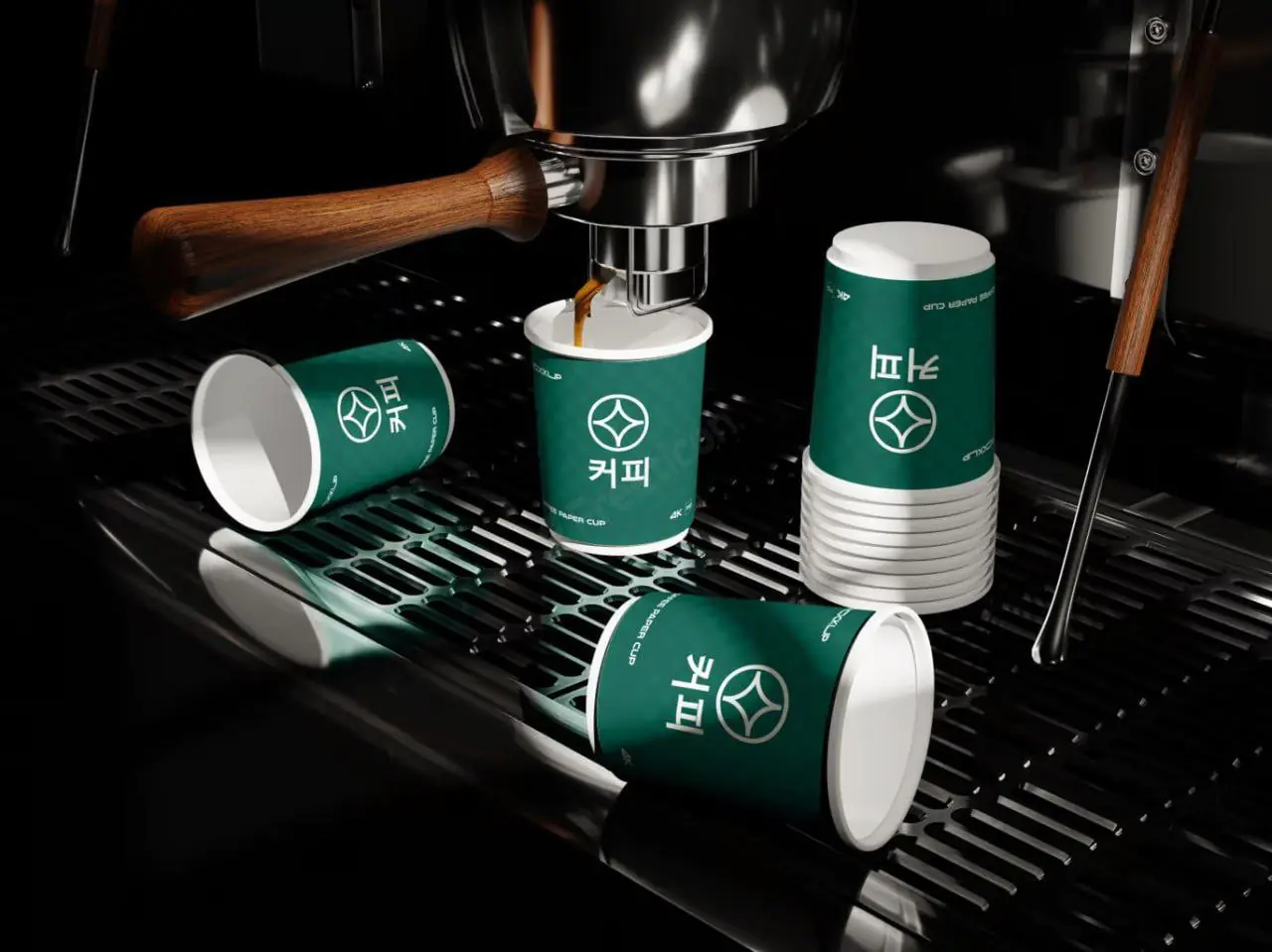 Coffee Paper Cup free Mockup