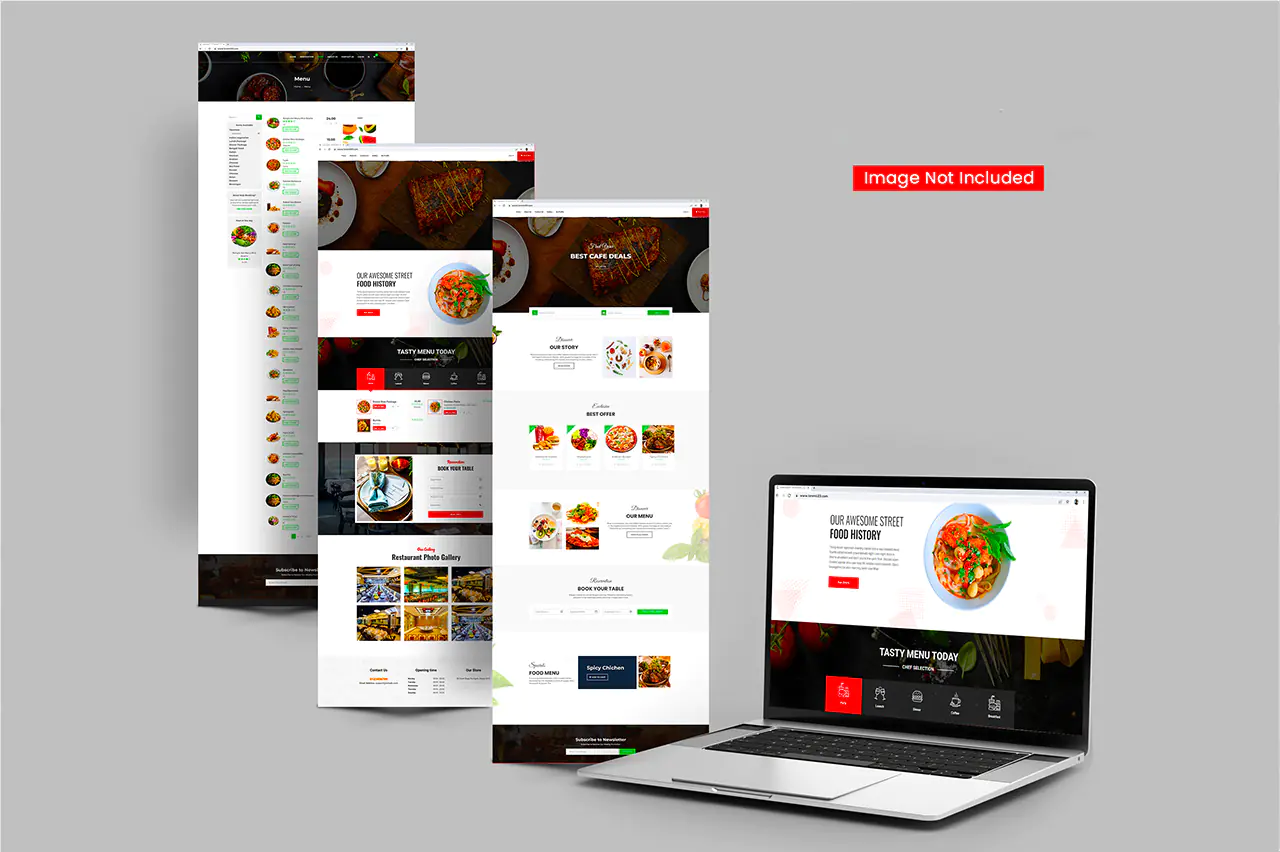 Website Mockup PSD – UI/UX & Web Design Template